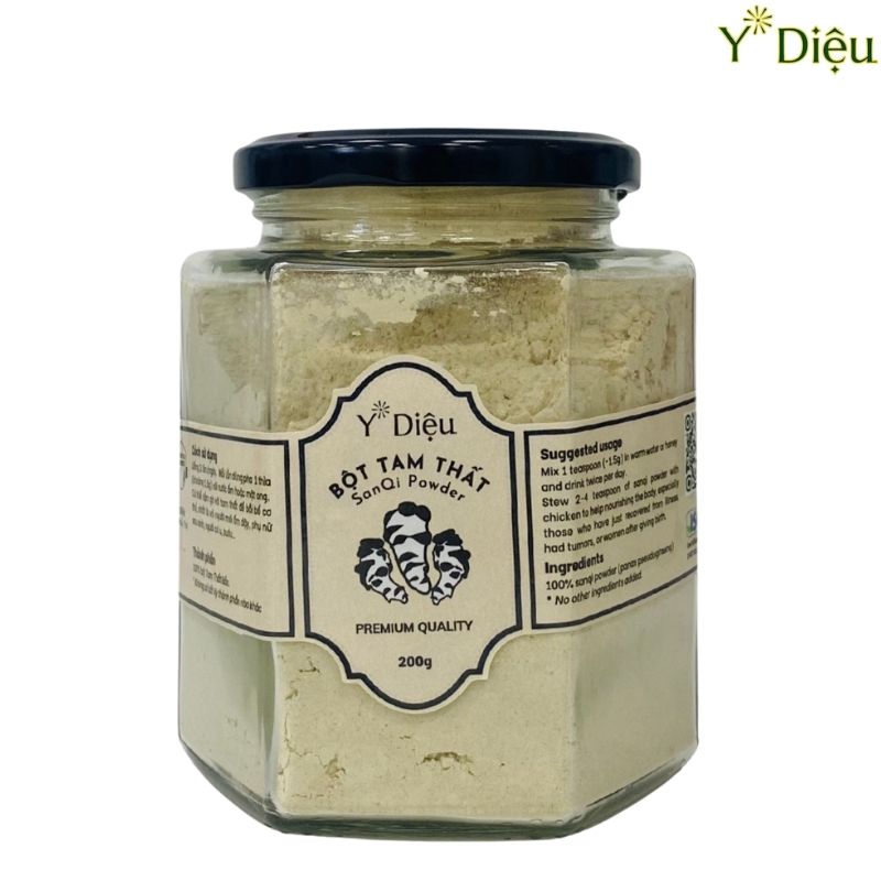 BỘT TAM THẤT BẮC Y DIỆU, THẢO MỘC GIÚP BỔ MÁU, TIÊU Ứ